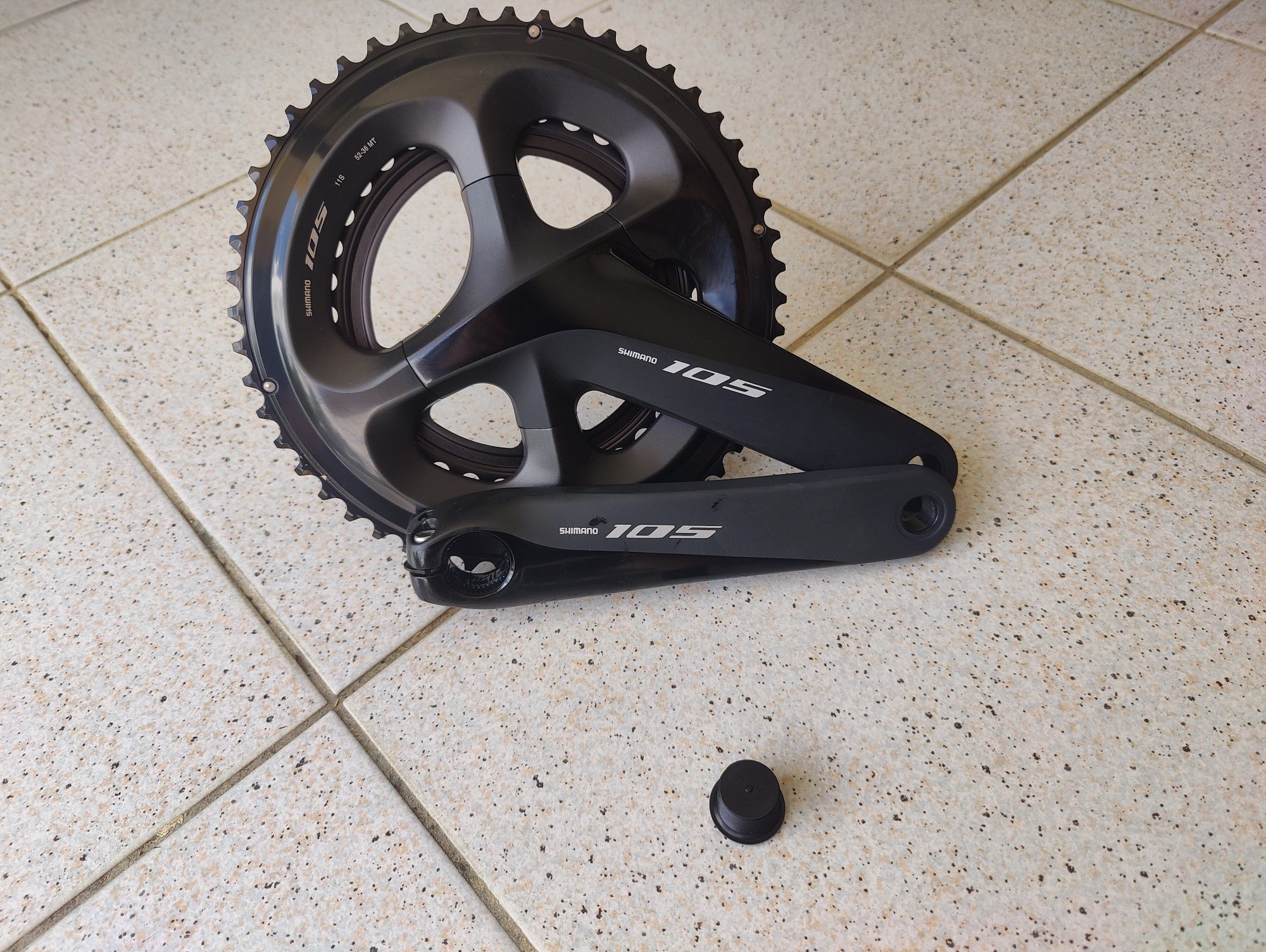 Pedaleiro Shimano 105 170mm 52-36 novo