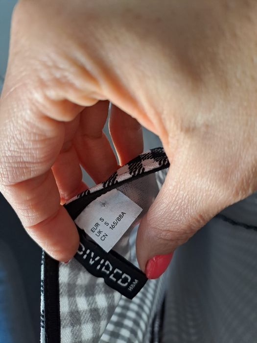 Ołówkowa sukienka w pepitkę H&M S