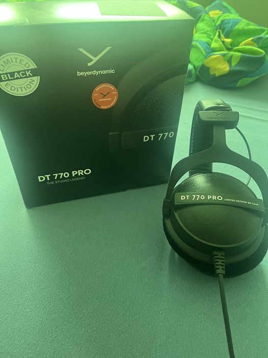 Beyerdynamic DT770 PRO 80 Ohm Limited Black Edition gwarancja do 2027.