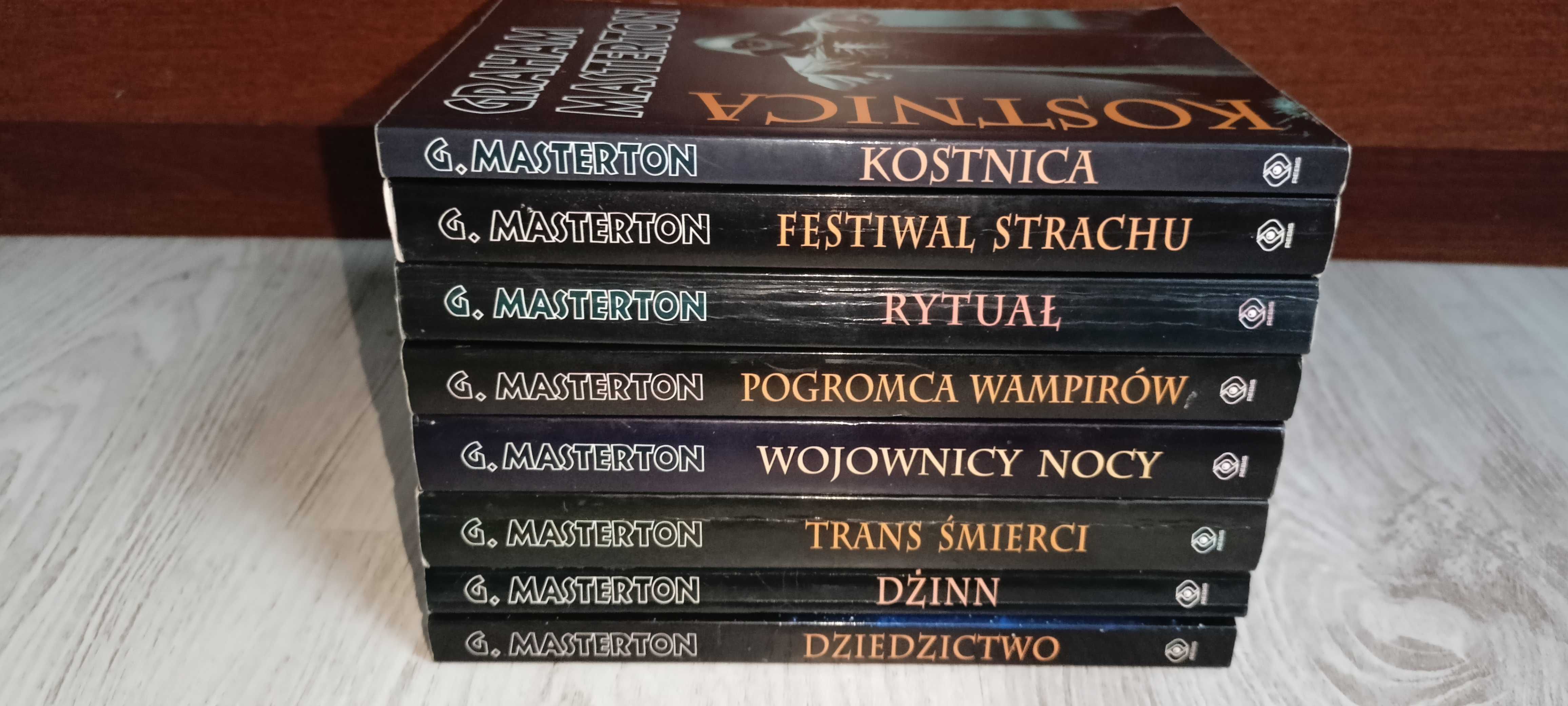 8x Masterton Rytuał Dziedzictwo Kostnica Dżinn Trans śmierci Festiwal