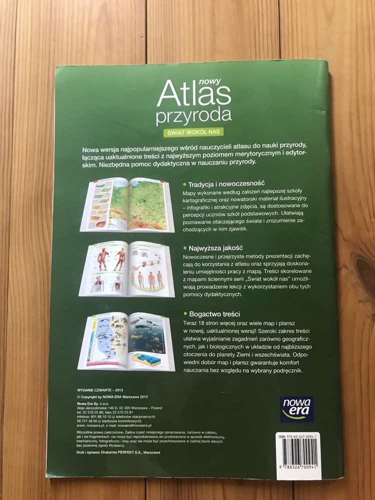 Atlas przyroda nowa era