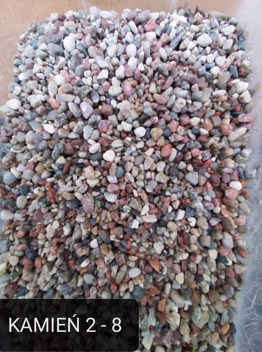 Żwir Drogowy, Kamień Płukany, Piasek.