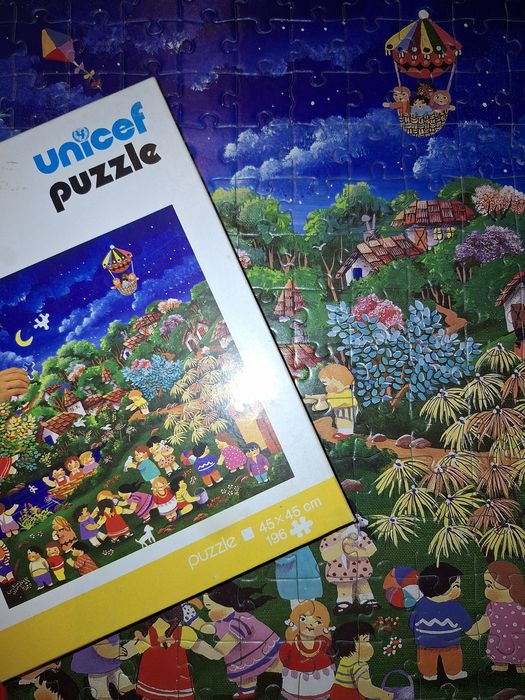 Puzzle UNICEF 5700 Oryginalne, komplet, jak nowe!