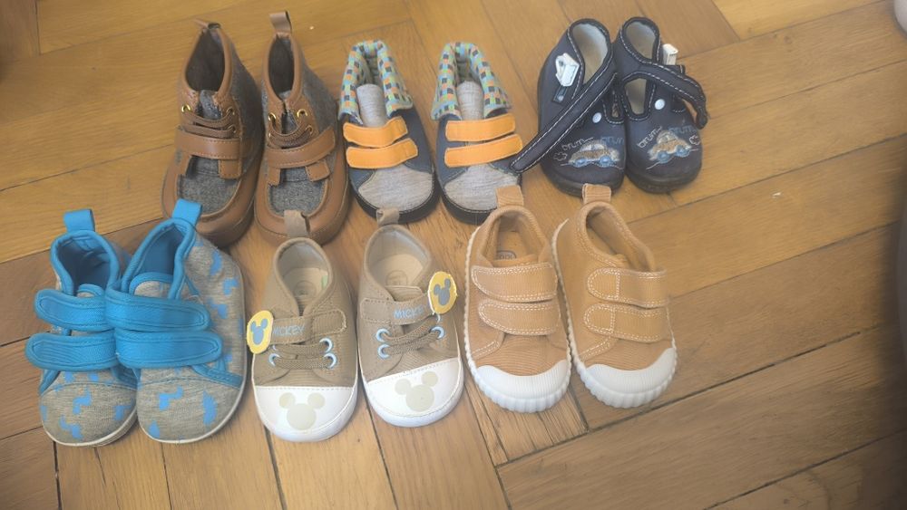 Buciki niechodki trampki 18 19