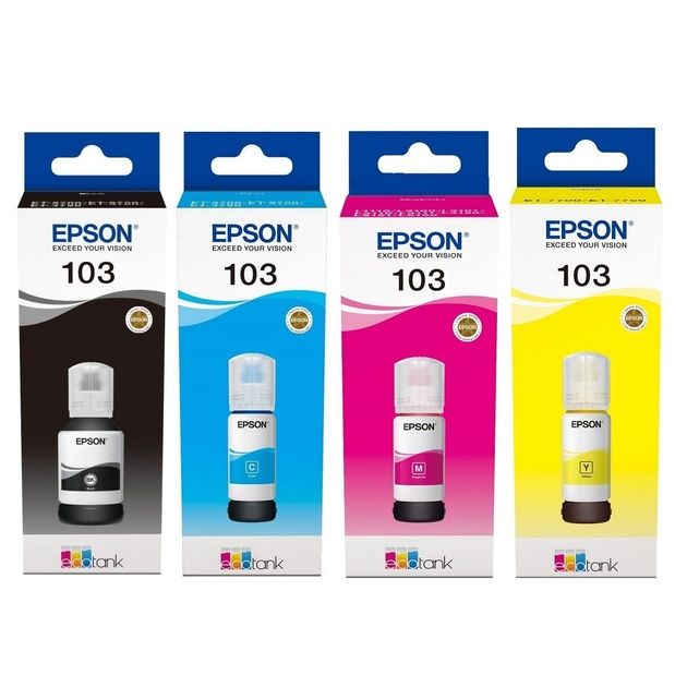 Чорнила Epson 103 фарба для принтера