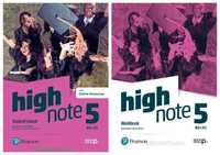 |NOWE| High Note 5 Podręcznik + Ćwiczenia + Benchmark Pearson