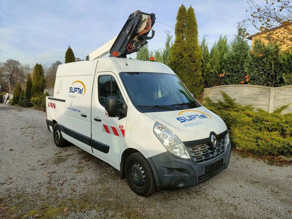Renault Master  2.3 Dci 130ps  Zwyżka Podnośnik Koszowy KLUBB  2018R L2H2 Klima Kamera 55tyś km Hak