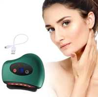 Elektryczny masażer gua sha do twarzy i ciała 9 poziomów akumulator