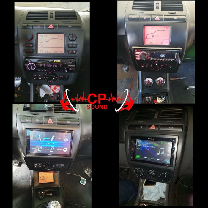 Altero e Reparo radio / moldura do radio de seat ibiza 6k2