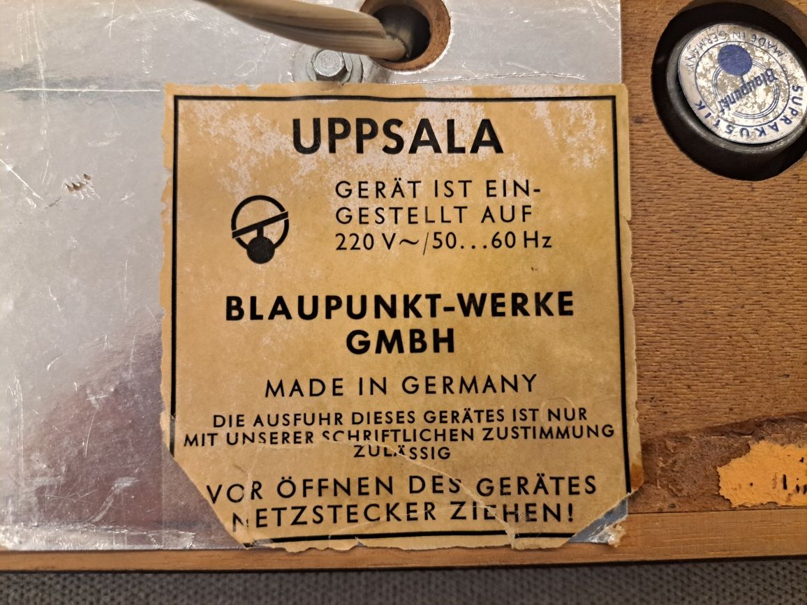Rádio vintage Blaupunkt  Uppsala