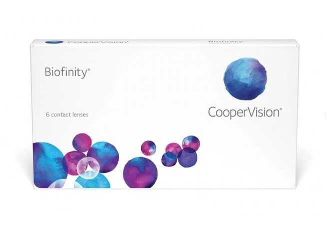 Контактні лінзи Biofinity - всі діоптрії в наявності (ціна за 6 шт)