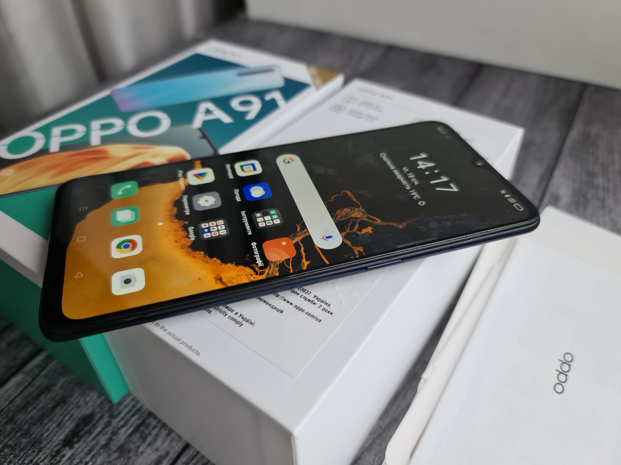 Oppo A91 8+5/128gb duos