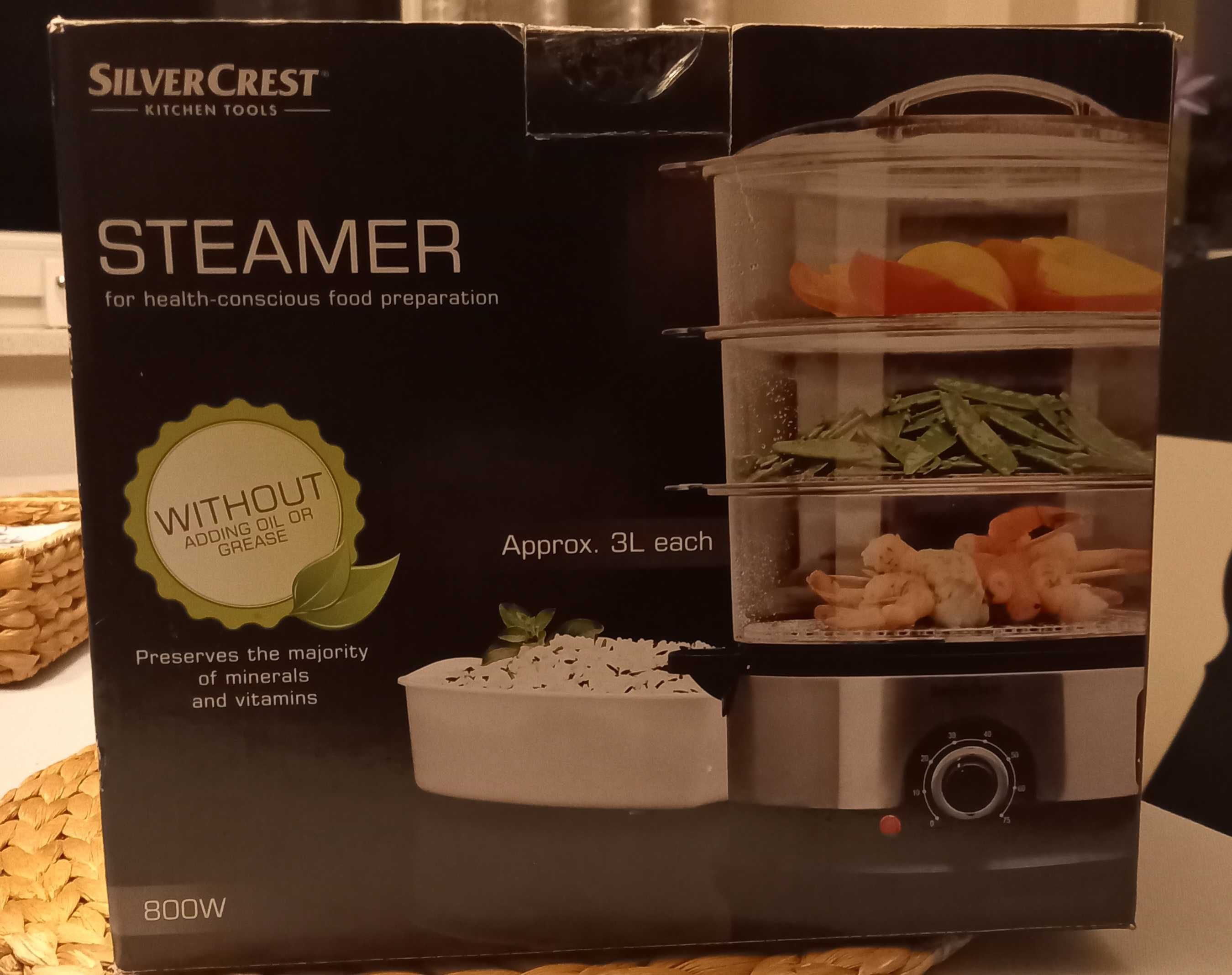 parowar steamer silver