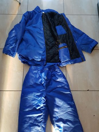 Ubranie robocze ocieplane kurtka i spodnie rozmiar M