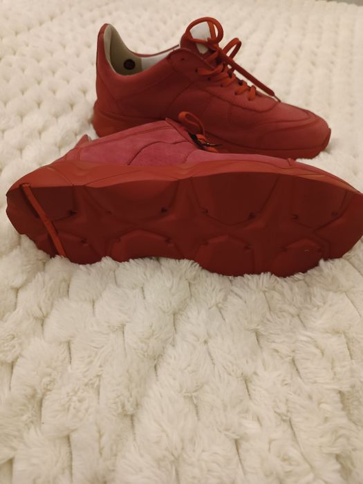 Sneakersy LLOYD -Aspen- Red/off white