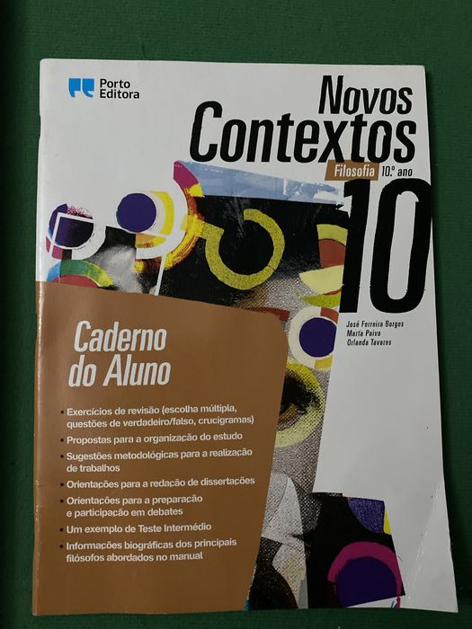 Caderno de atividades de filosofia 10 ano