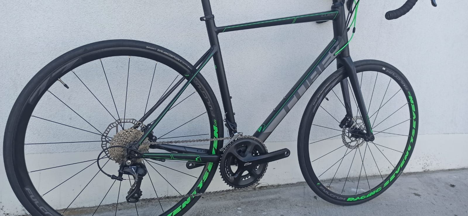 CUBE ATTAIN SL DISC, SHIMANO 105 (hydraulika/sztywne osie), Rozmiar 58