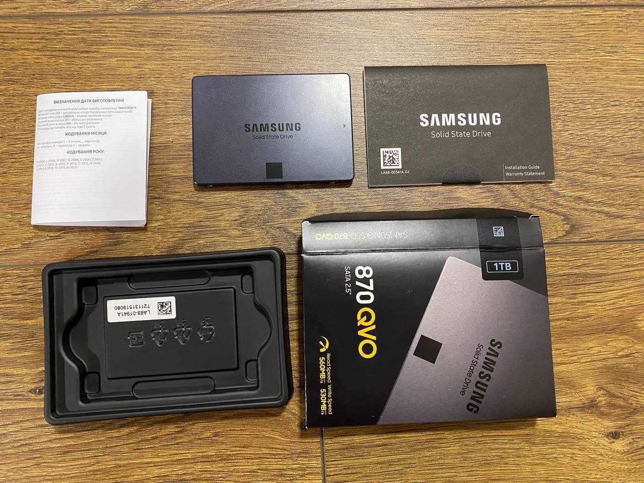 SSD Samsung V-NAND 870 QVO 1TB