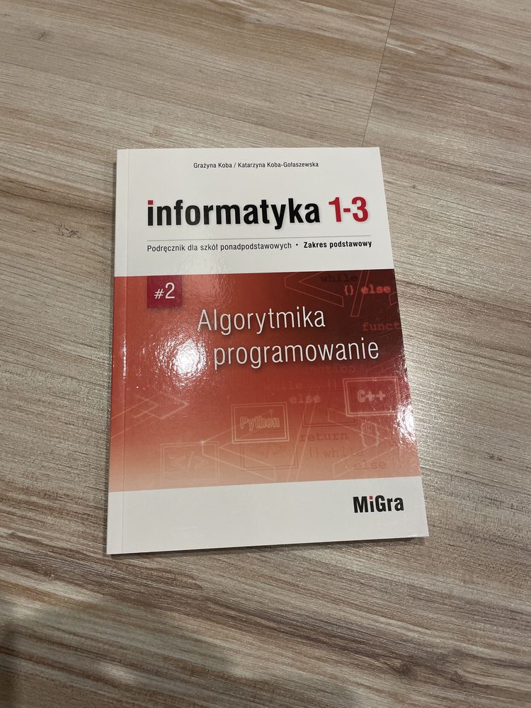Podręcznik do informatyki 1-3.