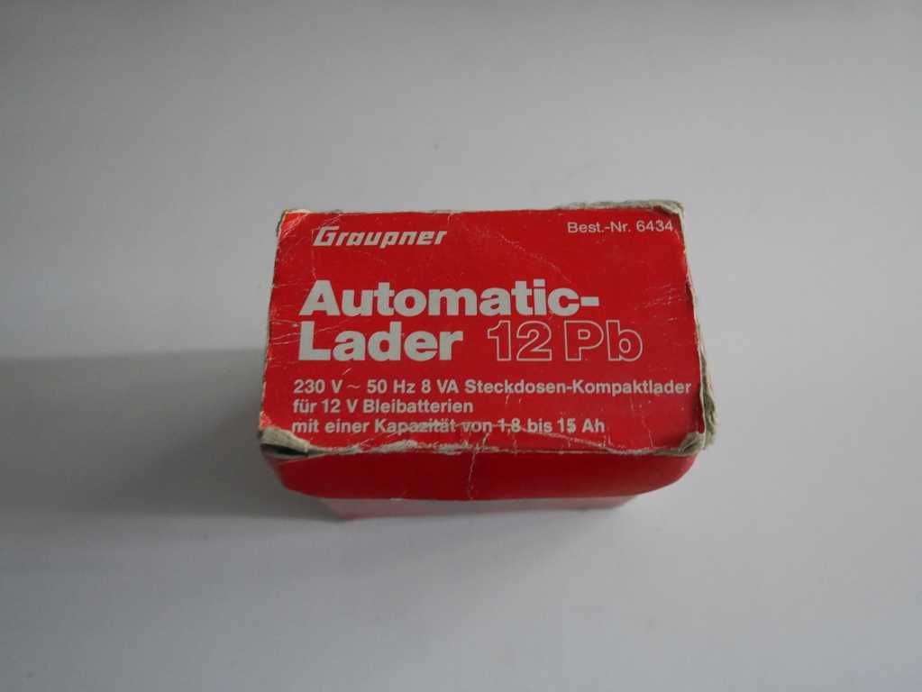 Modelarska ładowarka Automatic Lader Graupner do akumulatorów Pb