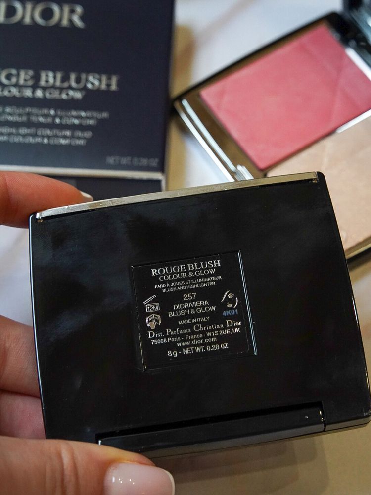 Хайлайтер румяна dior rouge blush colour & glow 257