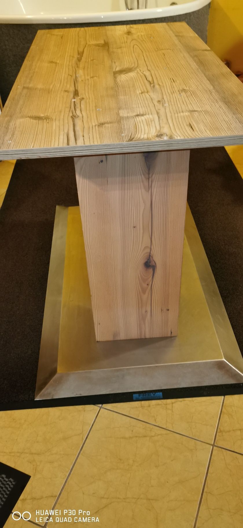 Podstawa stołu drewniana