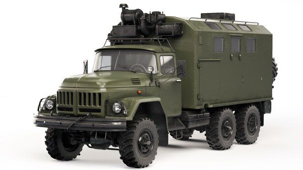 Кунг ЗИЛ 131, мастерская МТО-АТ 1м с генератором 16 кВт