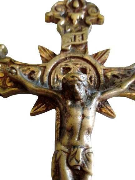 Cristo na Cruz - Peça antiga