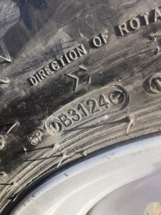 Koło rolcze jodełka 10X75-15.3 10PR LADOG