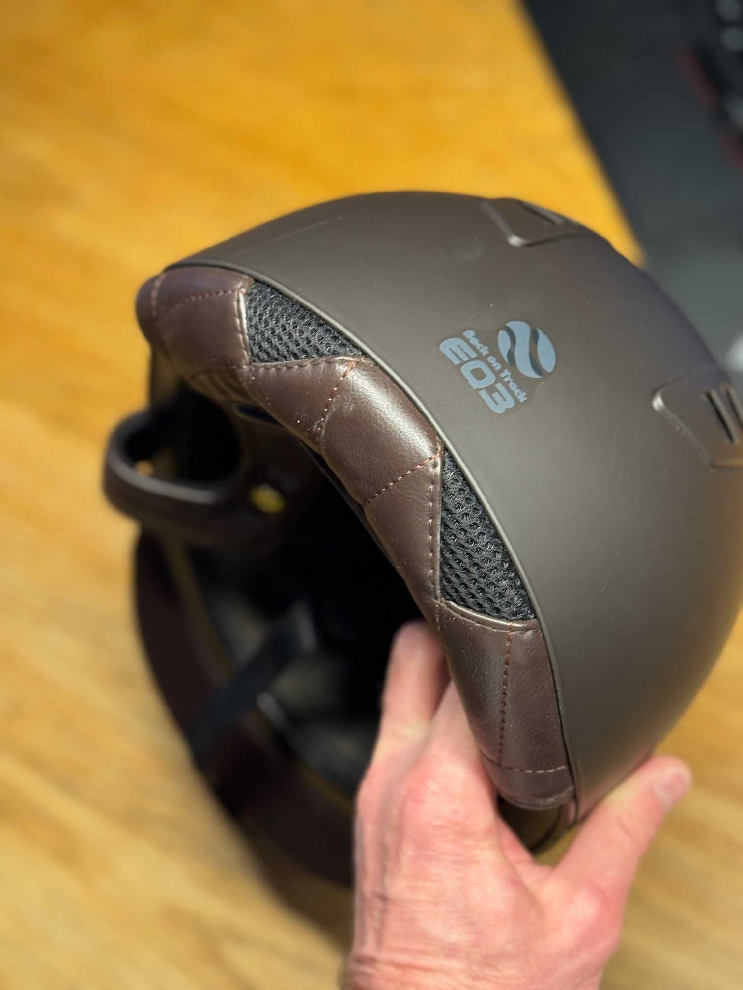 Kask jeździecki EQ3 Back on Track toczek NOWY rozmiar 60