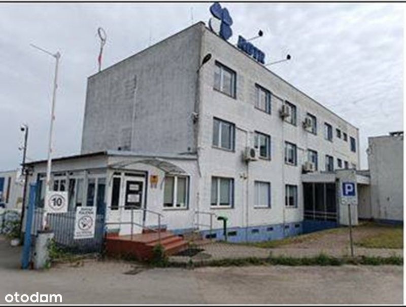 Działki przemysłowe częściowo zabudowane