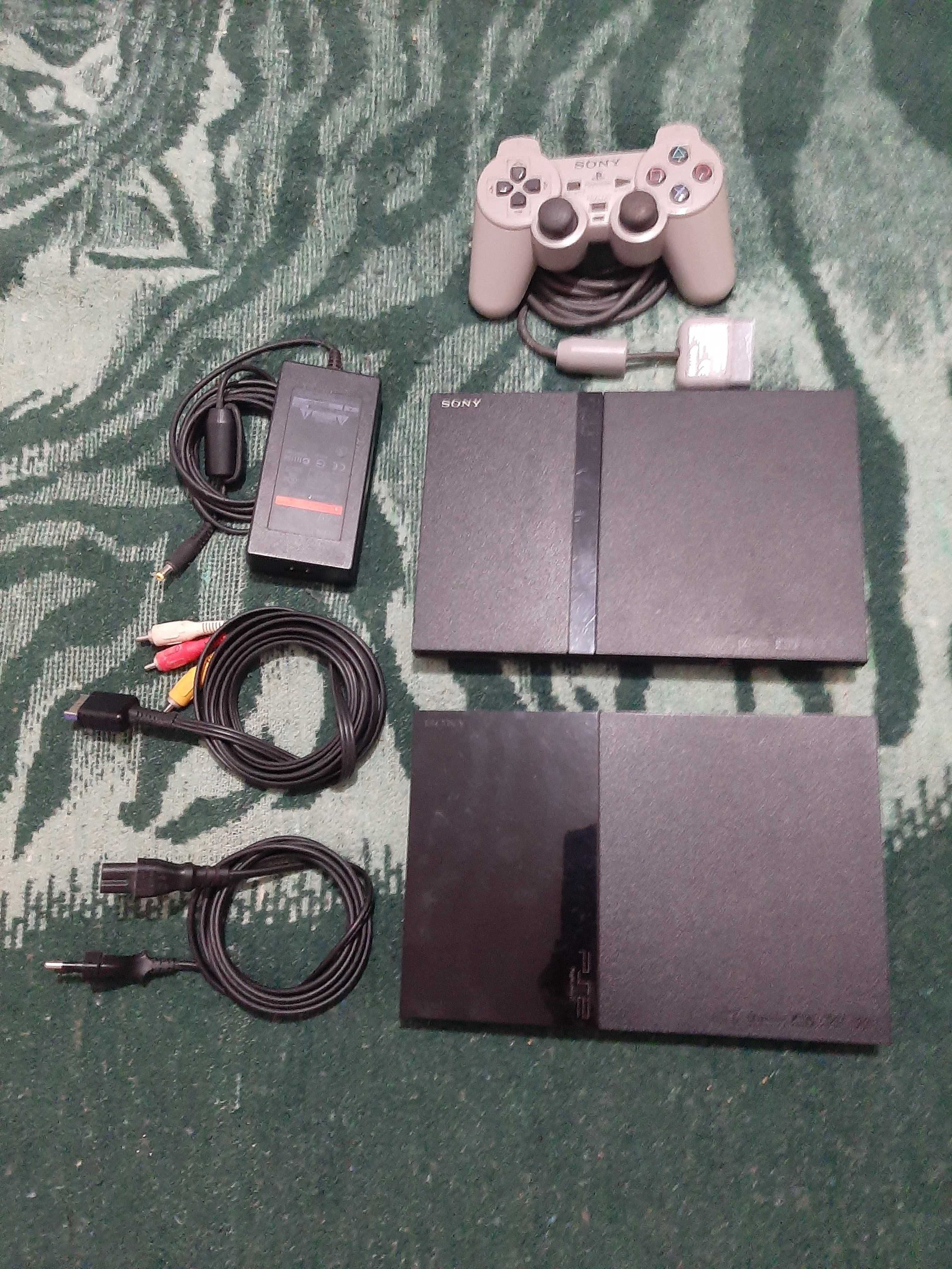 ps2 slim +27 jogos