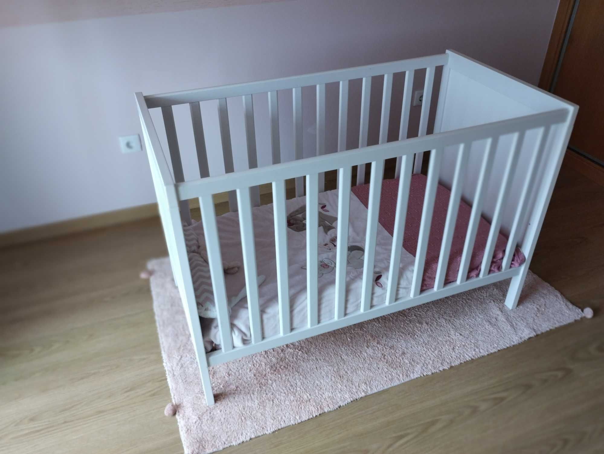 Berço IKEA SUNDVIK + Colchão VYSSA (90€)