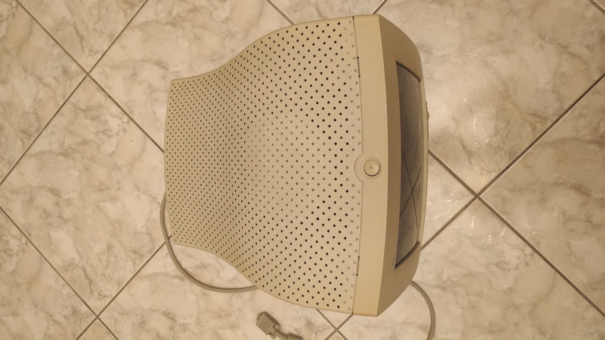 Montor CRT kineskopowy 15" Philips 15B2321W z głośnikami retro PC