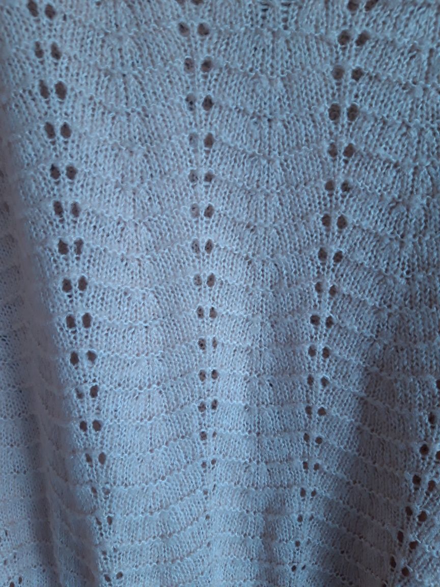 Ażurowy sweterek oversize rozmiar 46/48/50  xl  Papaya