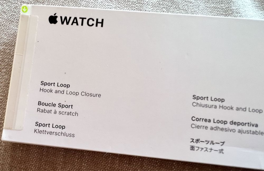 Apple Watch 44mm nova em caixa selada