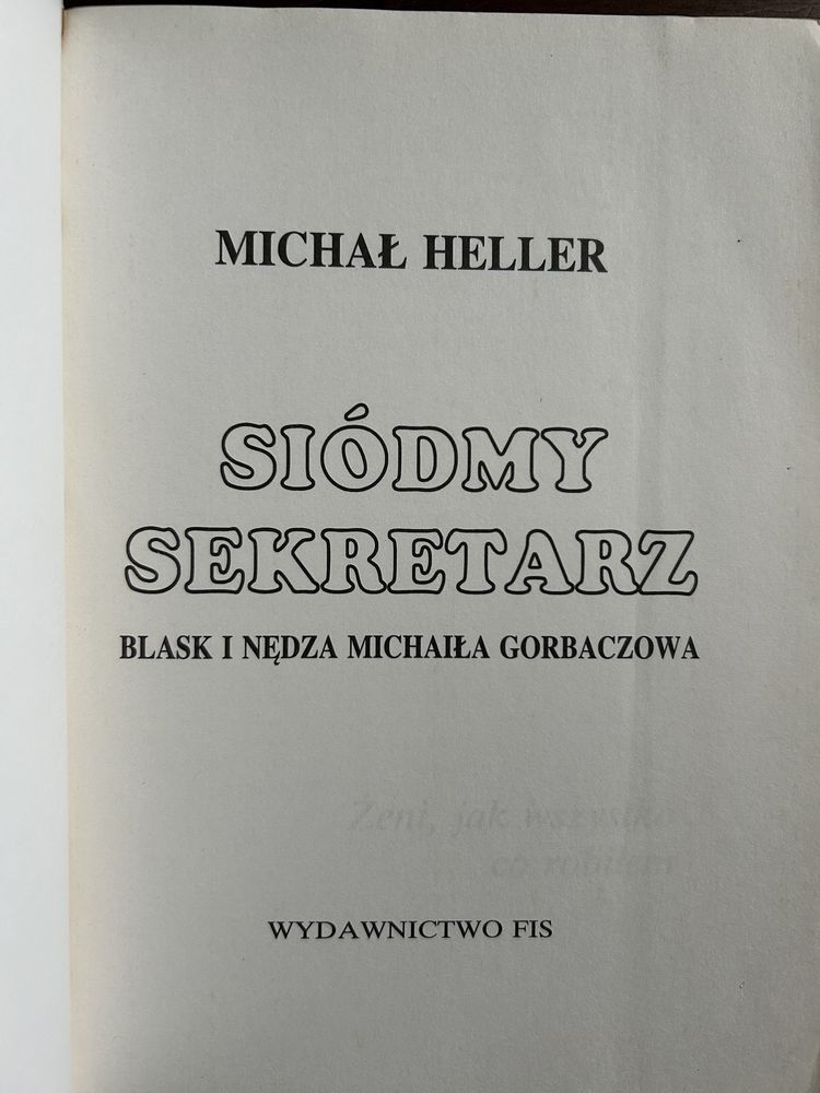 Siódmy sekretarz Michał Heller