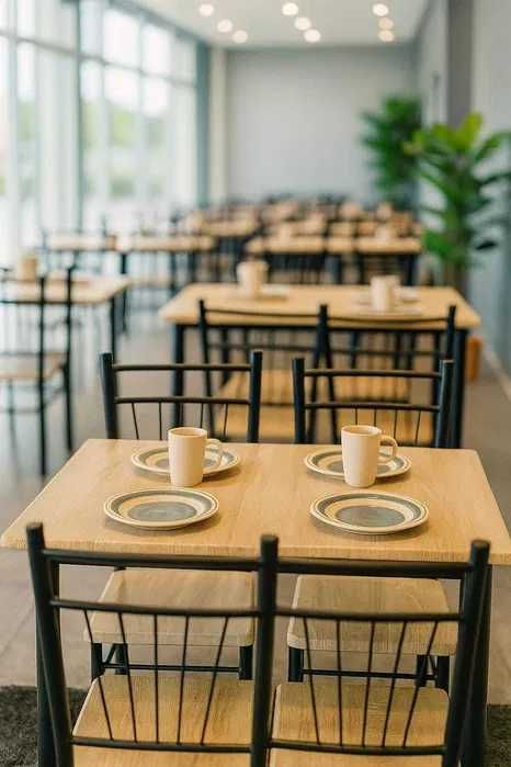 Mesas NOVAS+4 cadeiras cafes restaurantes particulares paga na entrega