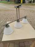 Lampa wisząca 3 klosze