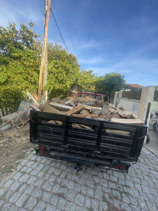 Lenha seca carvalho ou eucalipto