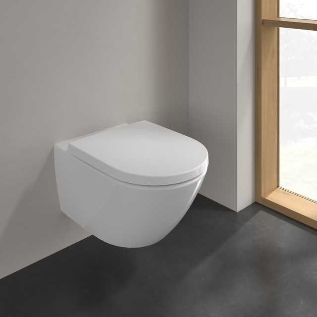 Villeroy&Boch WC ZESTAW 6 w 1 Miska muszla WC Subway 3.0 + stelaż
