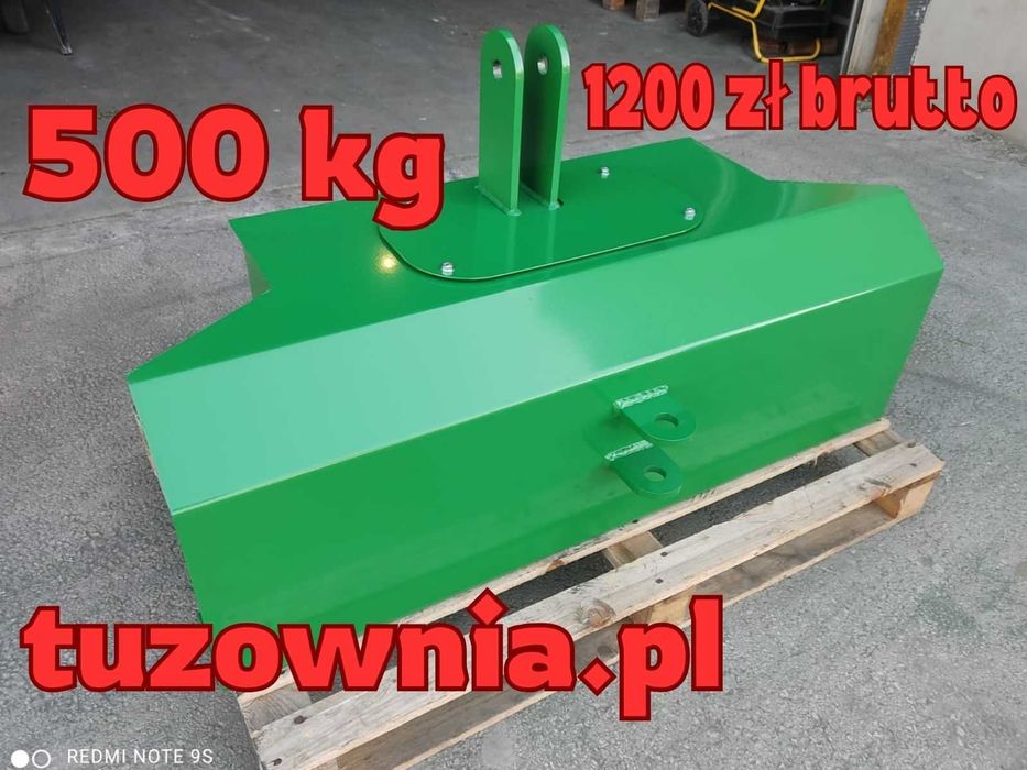 Balast Obciążnik Ciężarek Odważnik na TUZ 600kg