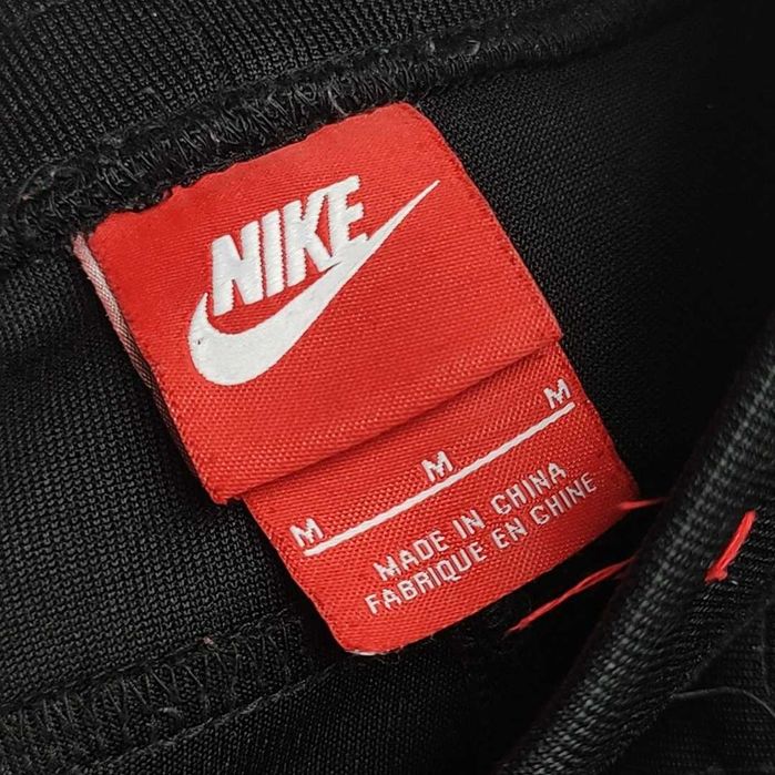 MĘSKIE Dresy Slim Fit Spodnie Sportowe Joggery Nike Czarne AIR MAX