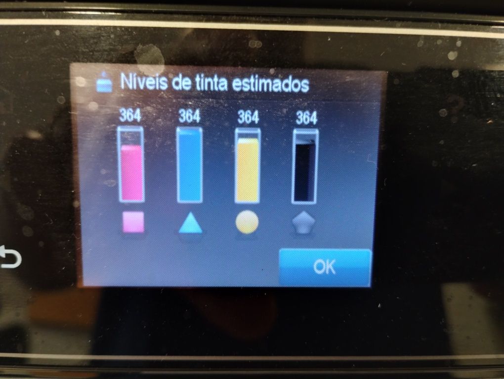 Cartuchos tinta compatível 364 XL com impressoras HP