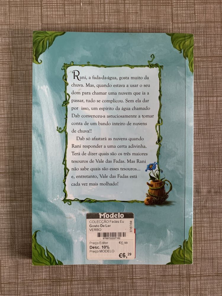 Livros colecção Fadas Disney - Verbo