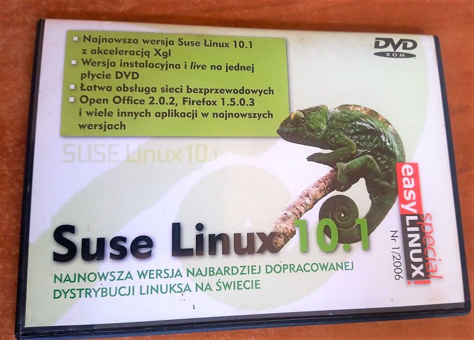 Suse Linux 10.1 wersja instalacyjna i wersja live