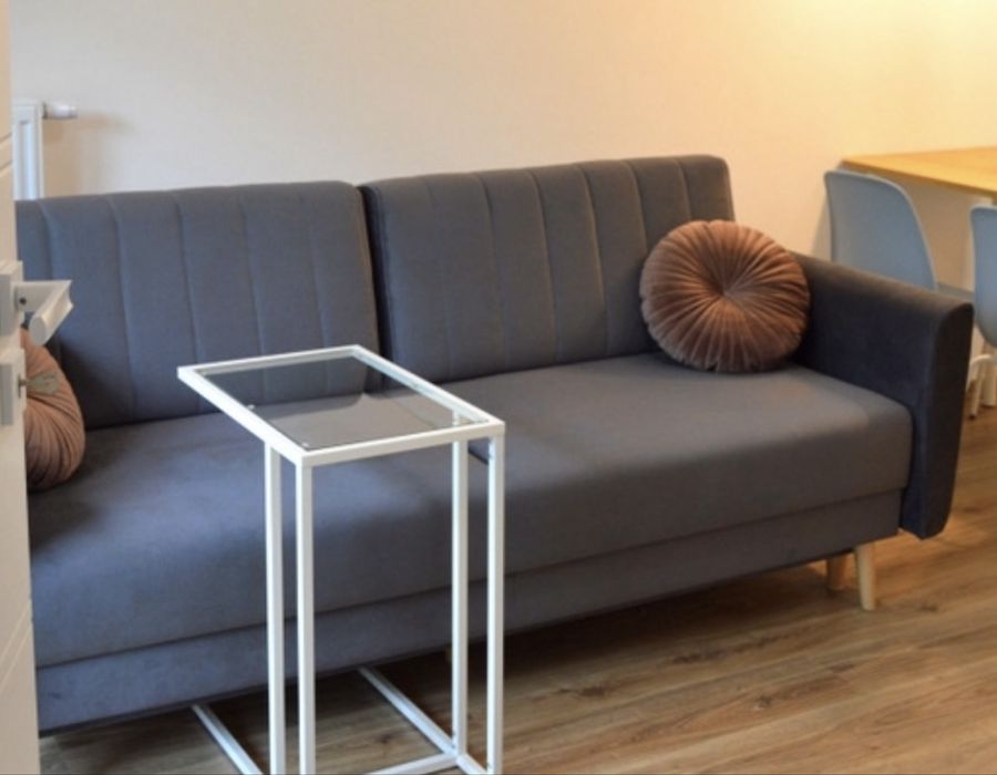 Sofa kanapa rozkladana Amber agata meble szara