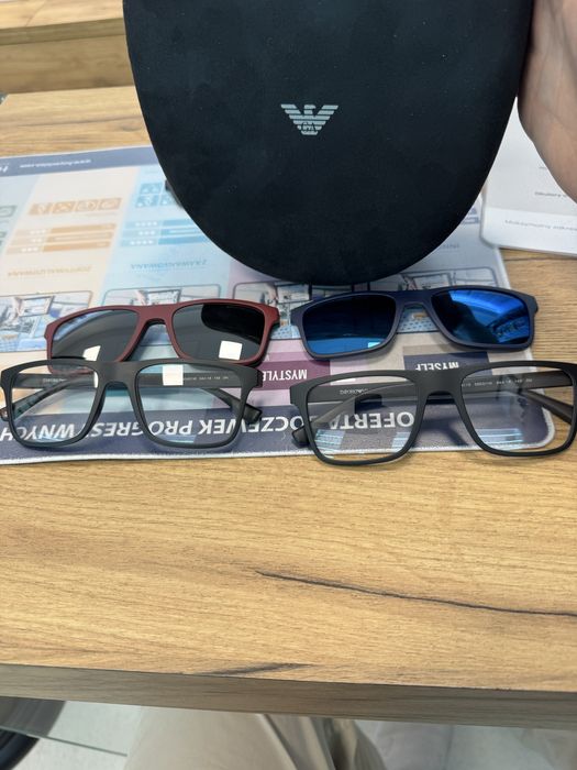 Emporio Armani 4115 nakładki przeciwsłoneczne wszystkie kolory