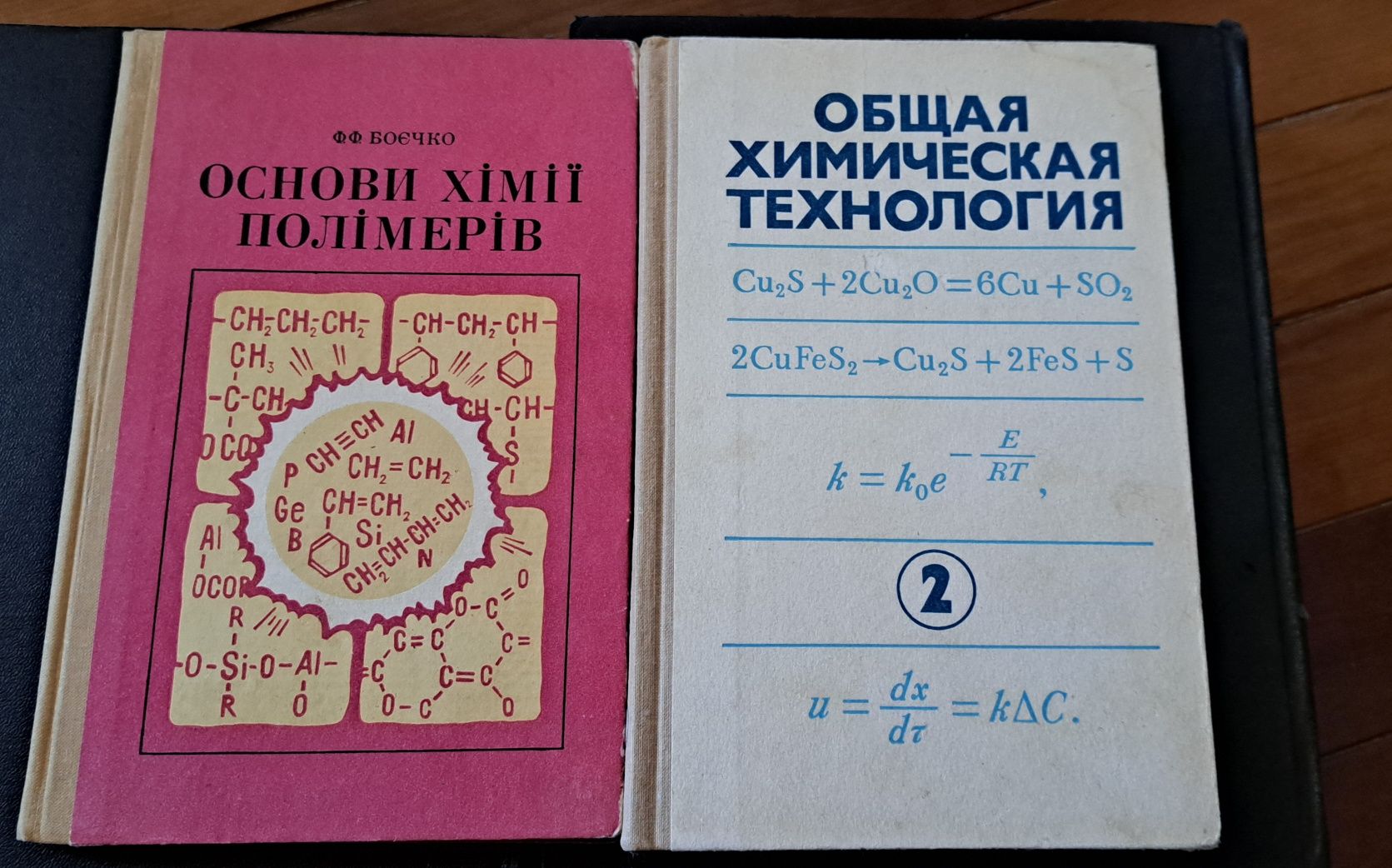 книги з хімії,  хімія полімерів, органічна хімія