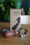 Portafilter kolba bottomless espresso 51mm EC685 3 uszy drewno
